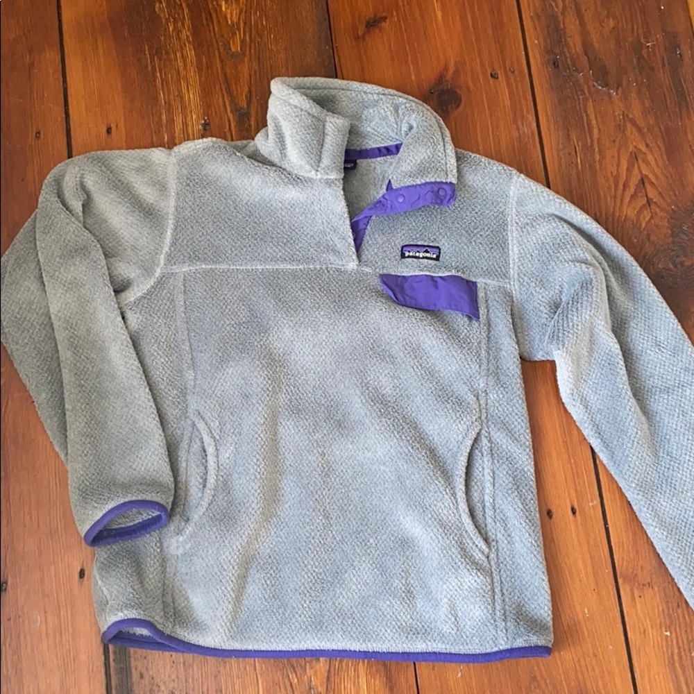 Patagonia pull over jacket